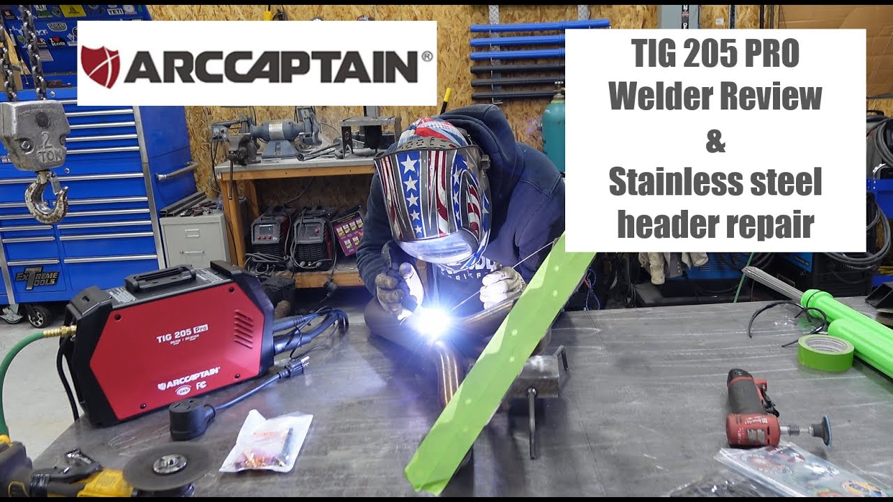 Arccaptain TIG205Pro Review | Best TIG Welder with Cold Weld Function