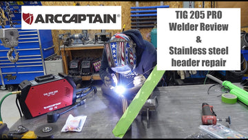 Arccaptain TIG205Pro Review | Best TIG Welder with Cold Weld Function