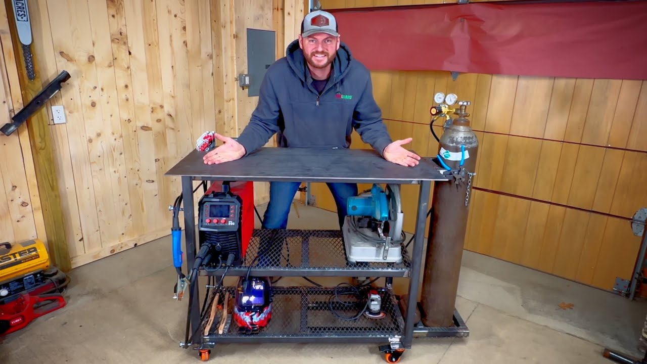 Beginner Welding Project---A Fabrication Table