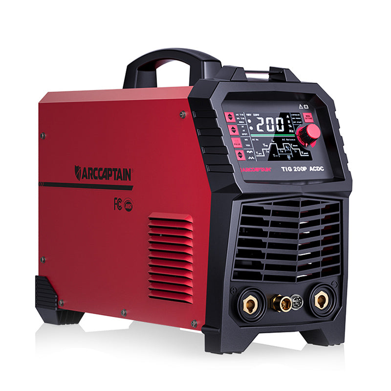 Arccaptain AC DC TIG200P Multi Process Pulse TIG Aluminum Welder