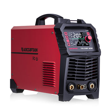 AC DC TIG200P Multi Process Pulse TIG Aluminum Welder