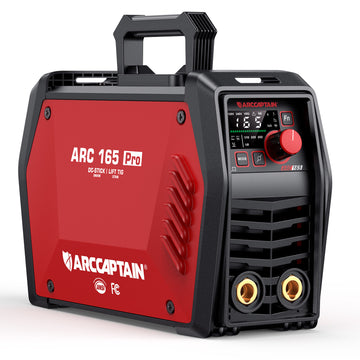 Arccaptain iControl ARC165 PRO Advanced SYN Stick and Lift TIG Welder