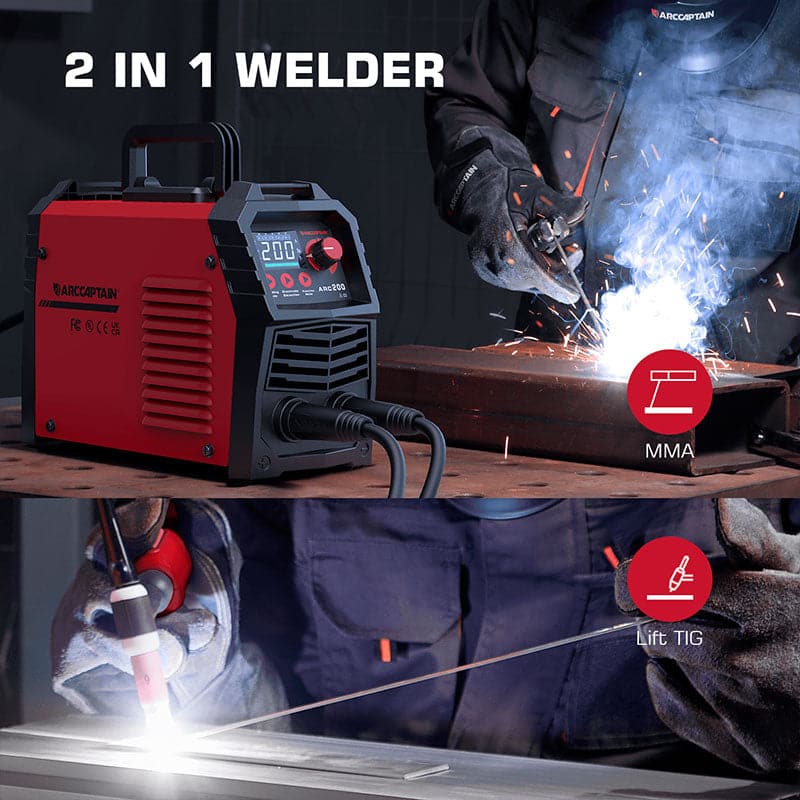 Arccaptain ARC200 Easy To Use DC Stick Welder