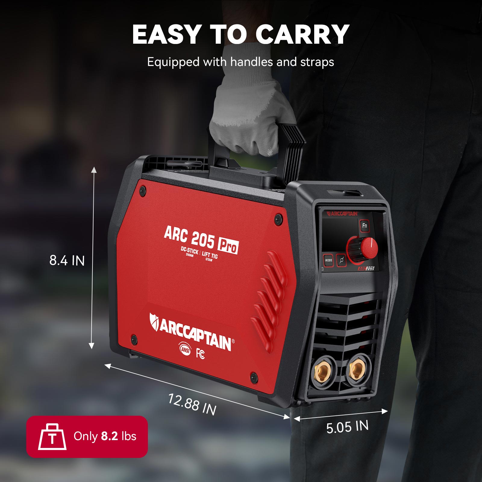 ARC205 Pro iControl Dual Voltage SYN Stick Welders