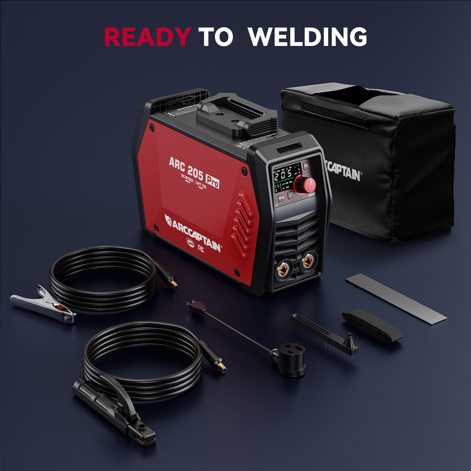 ARC205 Pro iControl Dual Voltage SYN Stick Welders