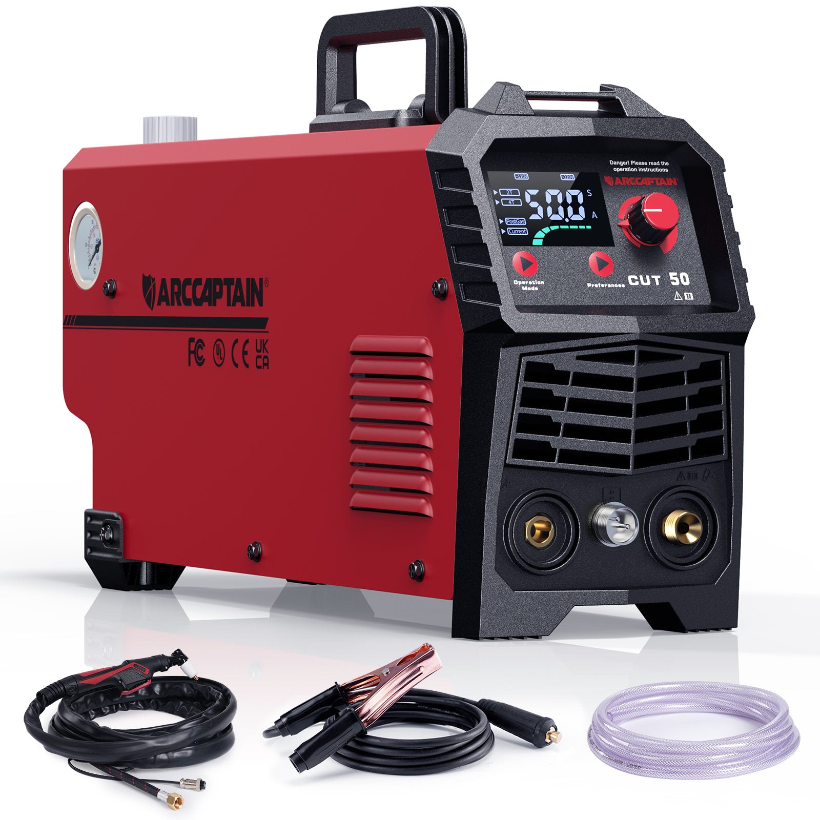 Dual Voltage Portable Plasma Cutter CUT50