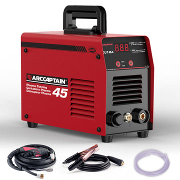 Arccaptain CUT45 Dual Voltage 2T/4T Beginner-Friendly Plasma Cutter