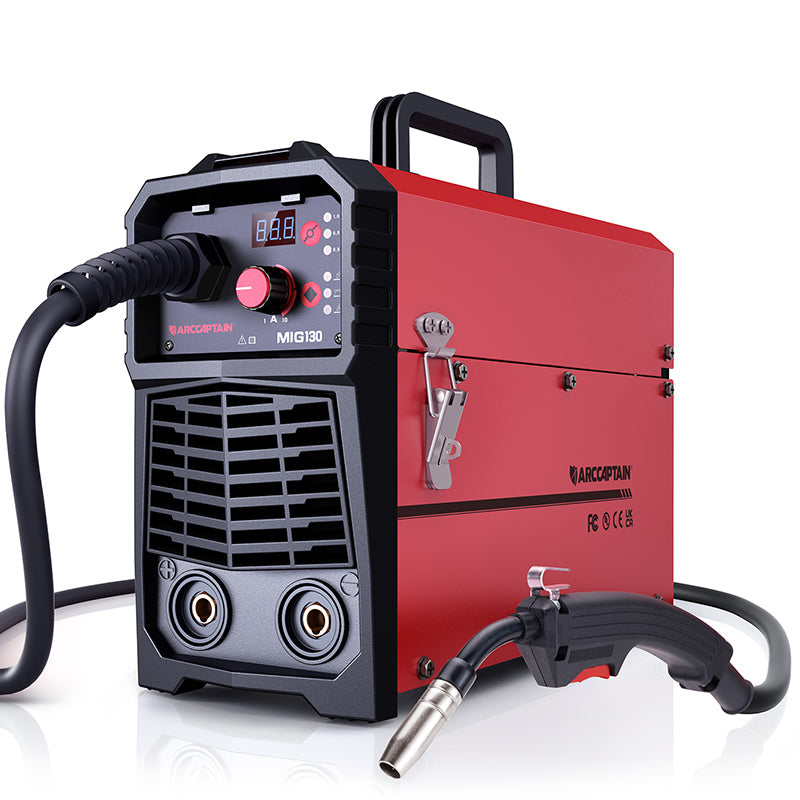 MIG130 Best 3 in 1 110V Portable No Gas Flux Core Welder