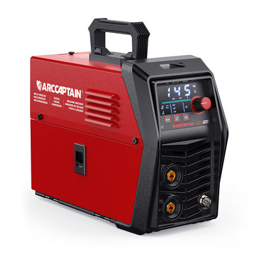 Arccaptain iControl MIG145 Pro Portable 3 in 1 Flux Core Welder