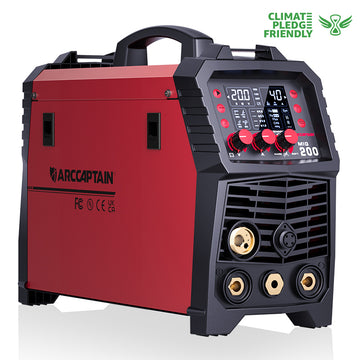 Arccaptain MIG200 Multi Process MIG Welder Novice/Professional Friendly Welder