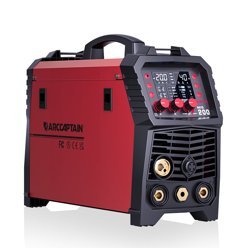 Arccaptain MIG200 Multi Process MIG Welder Novice/Professional Friendly Welder