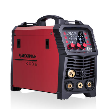 Arccaptain MIG200 Multi Process MIG Welder Novice/Professional Friendly Welder