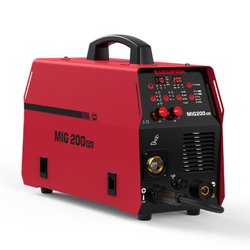 Arccaptain MIG200 Fit Affordable Aluminum MIG Welder for Beginner