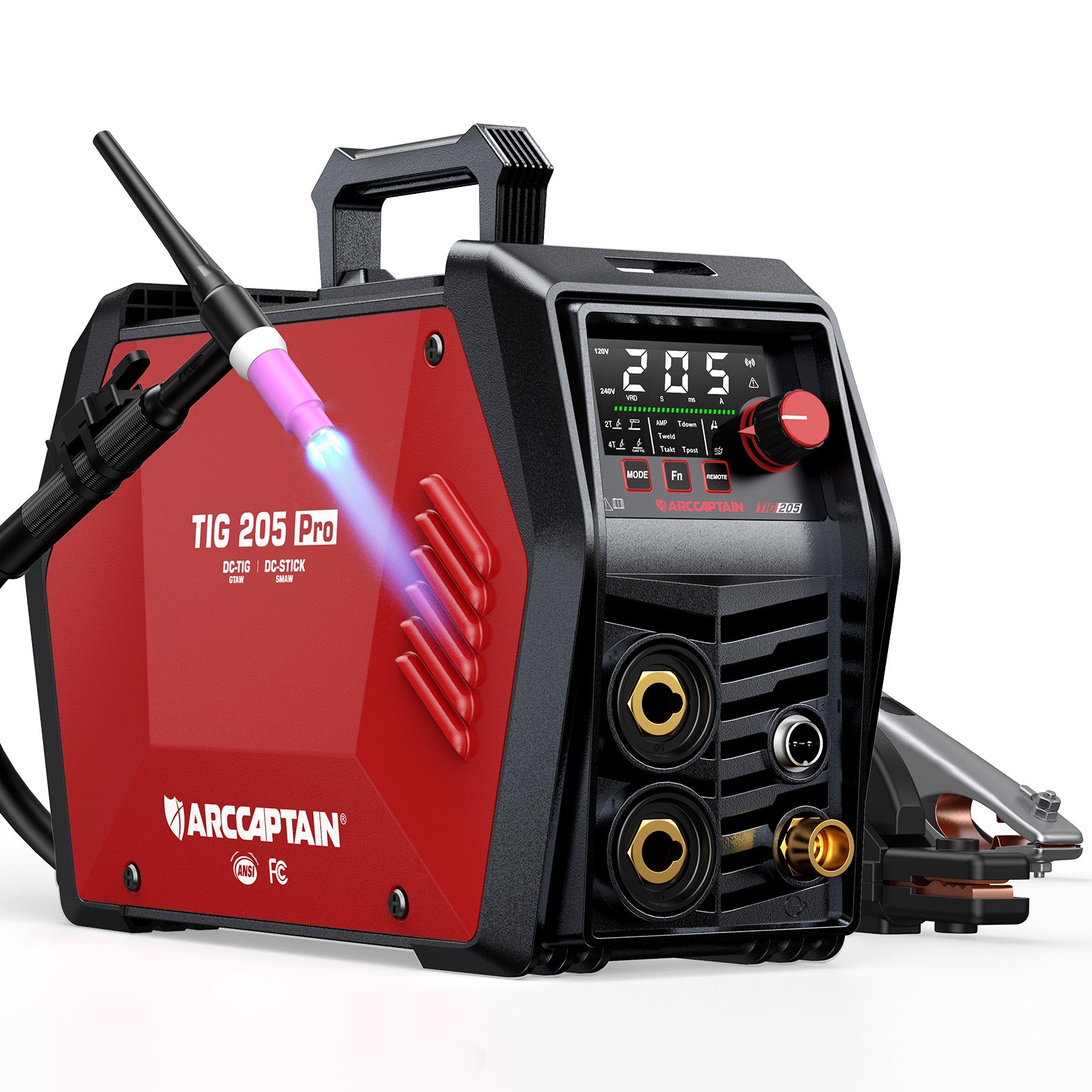 TIG205 Pro DC TIG Spot Cold Welder