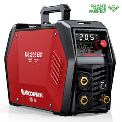 ARCCAPTAIN TIG205 Pro DC TIG Welder With Spot Welding Feature