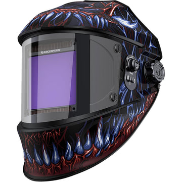 Large View Welding Helmet 3.94” x 3.66” True Color Welder Helmet