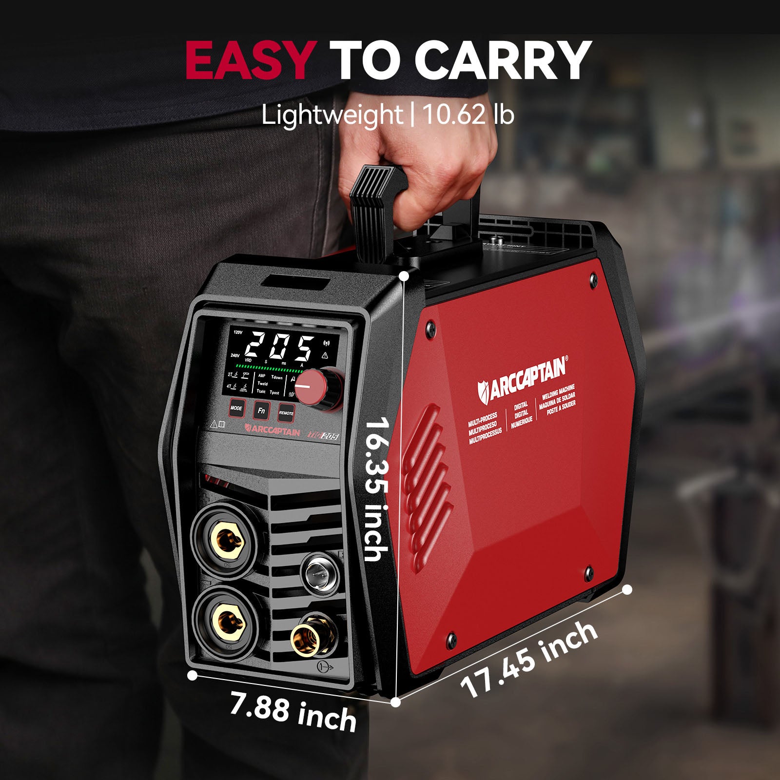 tig205pro_easy to carry